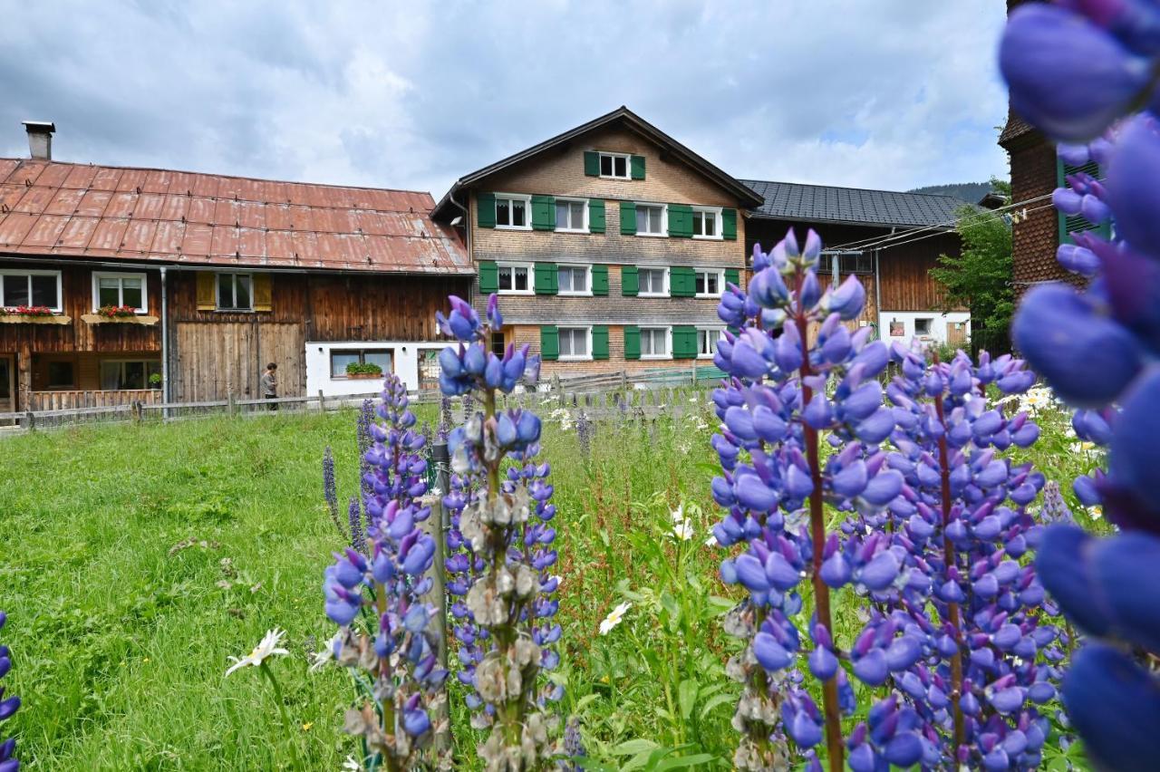 Ferienbauernhof Moosbrugger Appartement Schoppernau Buitenkant foto
