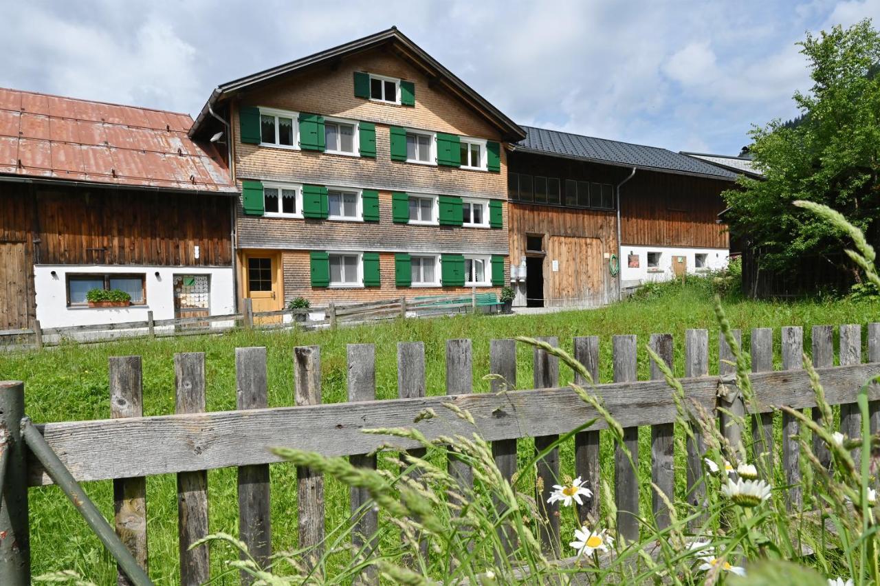 Ferienbauernhof Moosbrugger Appartement Schoppernau Buitenkant foto