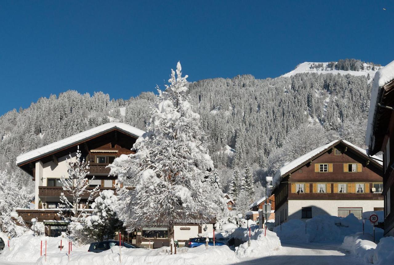 Ferienbauernhof Moosbrugger Appartement Schoppernau Buitenkant foto